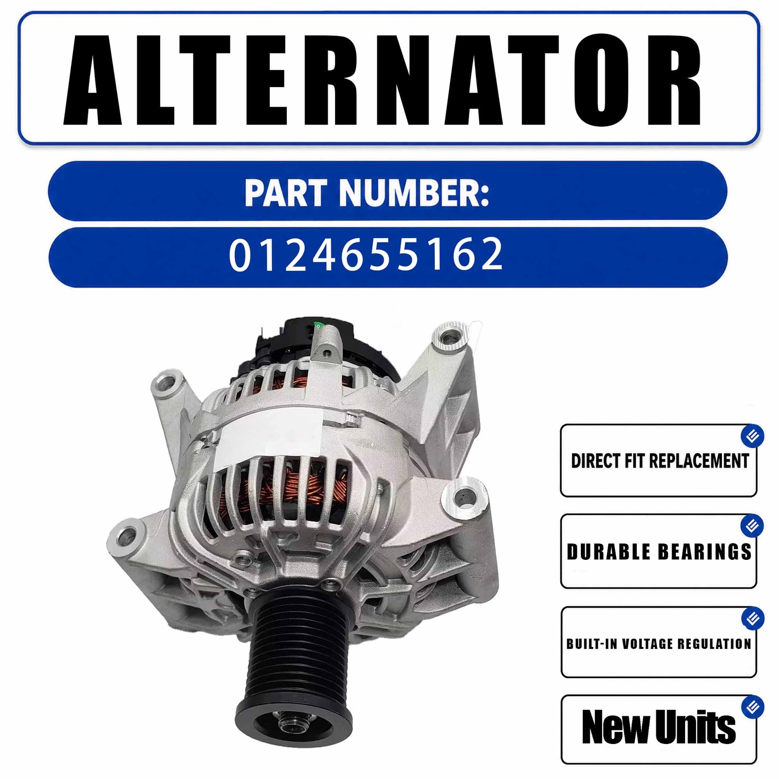 24V 120A Alternator ALB8102DD For CATERPILLAR Excavators 323 320B2 320D2 320D4