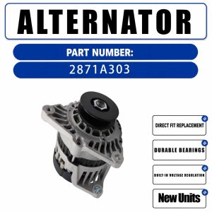 12V 85A Alternator 2871A300 For Hydrema 906C Engine