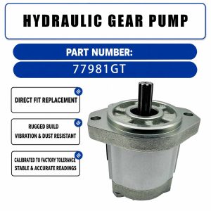 Hydraulic Gear Pump 77981 For Genie Z-30/20N Z-34/22 DC Z-45/22 DC