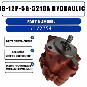 7172754 PVD-0B-12P-5G-5210A Hydraulic Pump For Bobcat Mini Excavator E16 E17