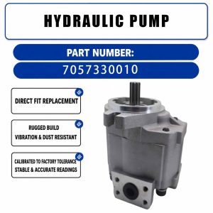 Hydraulic pump 705-73-30010 7057330010 For Komatsu WA100-3 WA120-3 WA150-3