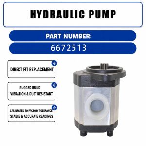 Hydraulic Pump 6672513 For Bobcat 733 751 753 763 773 7753 Skid Steer