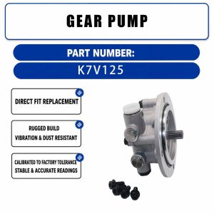 K7V125 Gear Pump For Heavy Machinery Spare Parts
