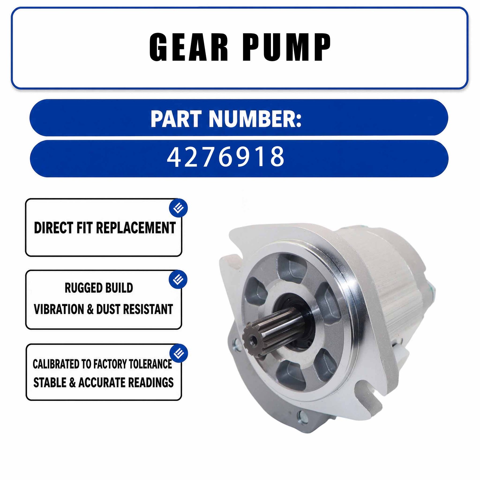 gear pump AT202122 For Hitachi EX200-3 EX200-5 EX220-3 Excavator