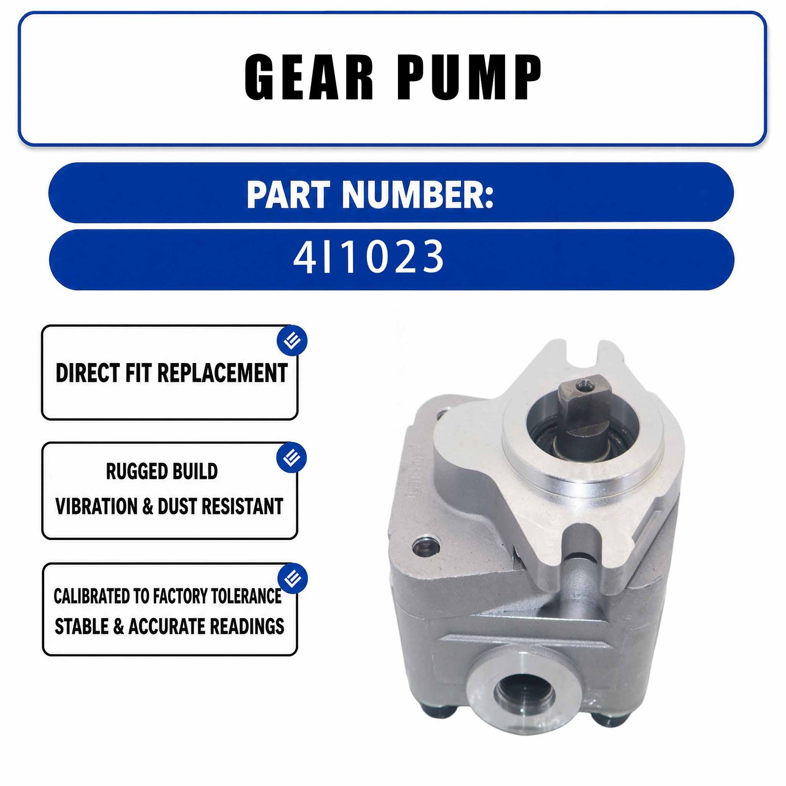 Gear Pump 4I-1023 4I1023 For Caterpillar CAT 315B L 318B N 320-A 317B L 312B L