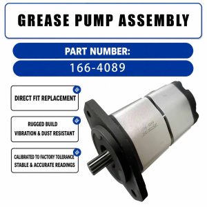 Grease Pump Assembly 166-4089 1664089 For Caterpillar CAT 908 Compact wheel