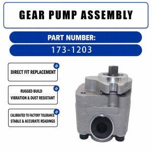 Gear Pump Assembly 173-1203 1731203 For Caterpillar CAT 311D LRR 318D L 319D L