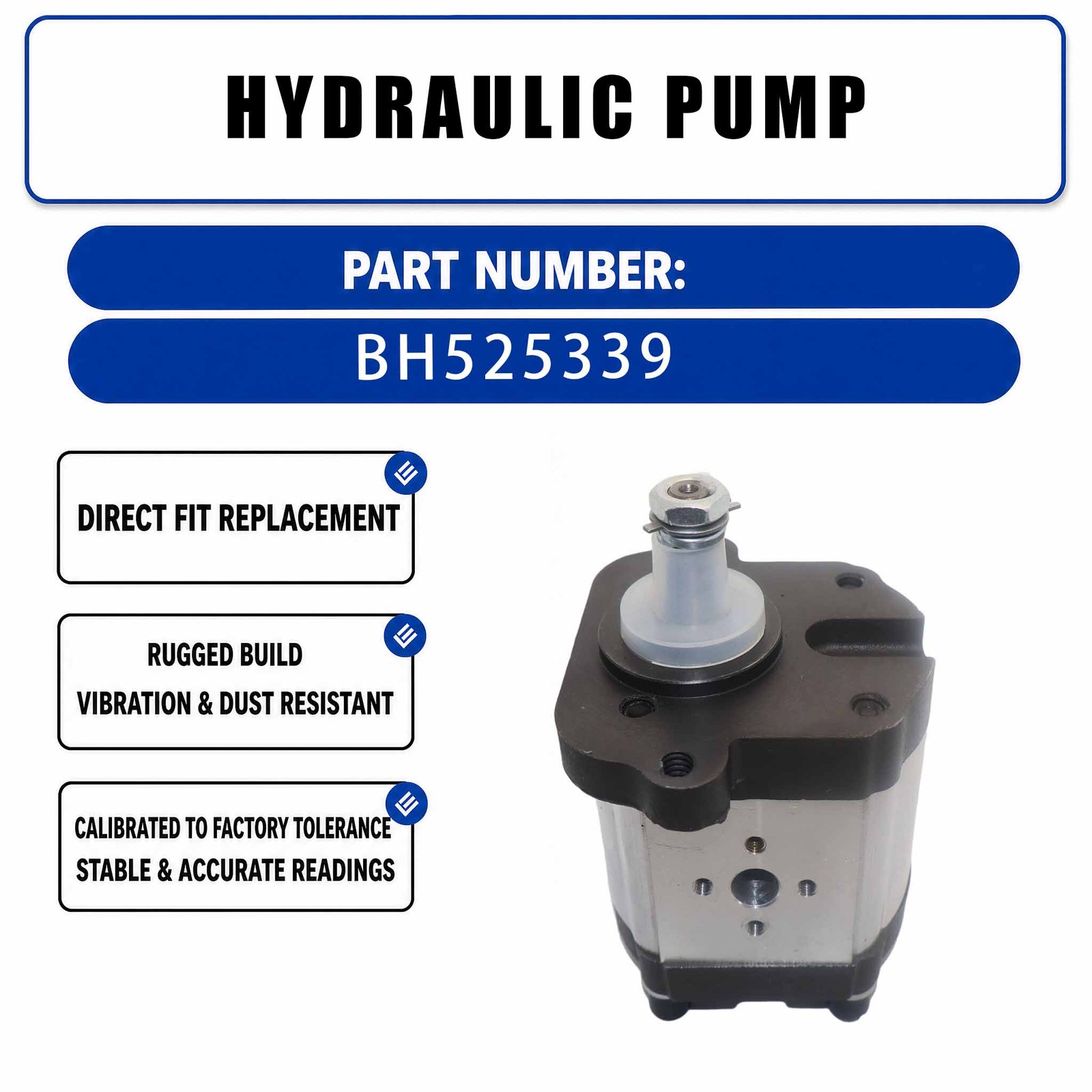 Hydraulic Pump 3533911M91 3543134M91 3538958M92 For Landini 6860 68CV 7860