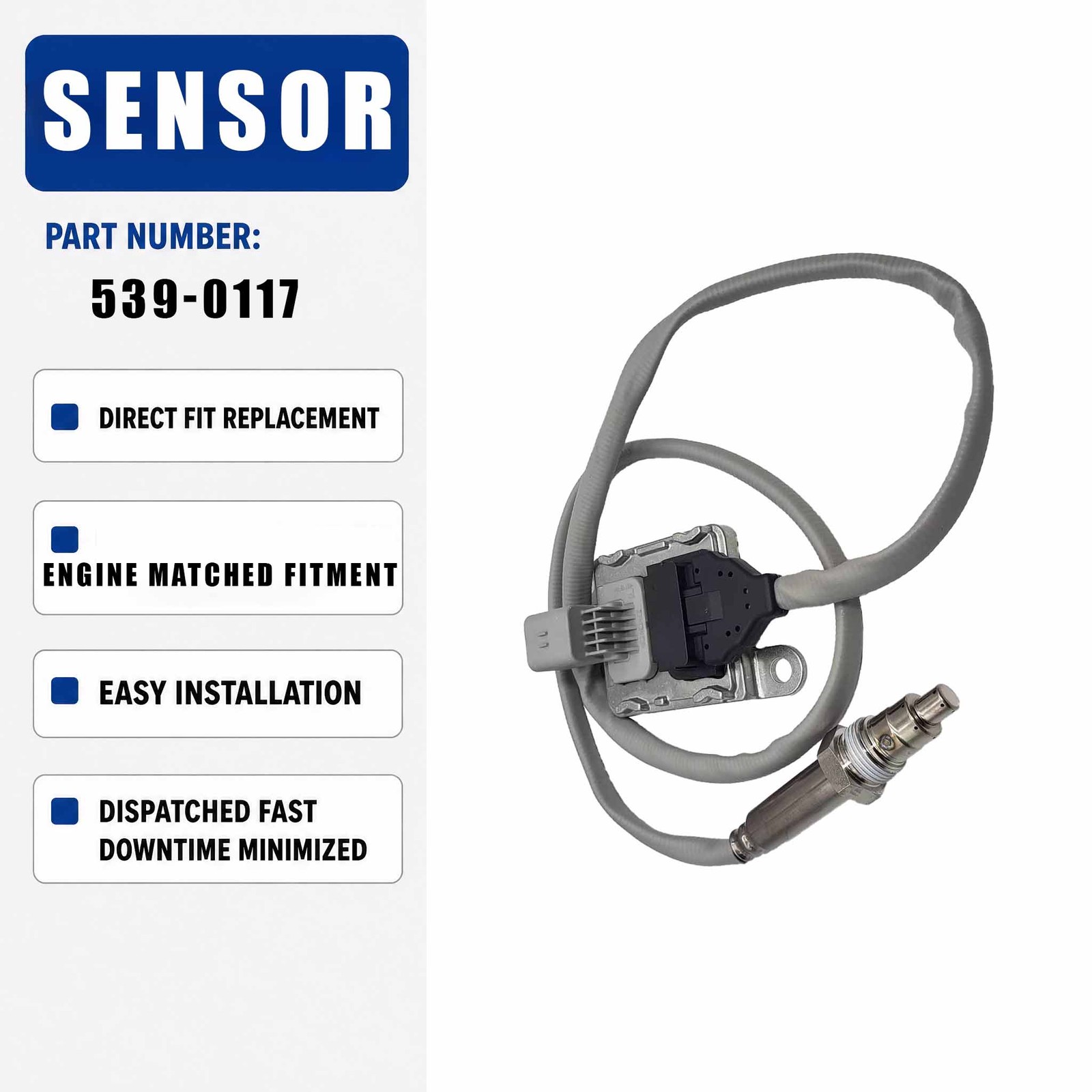 539-0117 Sensor assembly For Caterpillar CAT 627 623 621 637 631 631K 623K 621K
