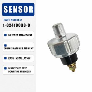 Oil Pressure Sensor Switch 1-82410033-0 for Isuzu 3LD1 3LD2 3LB1 3KC1 3KR1 3KR2