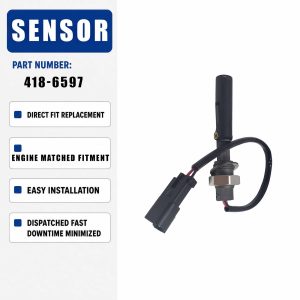 418-6597 Level switch assembly For Caterpillar CAT 3516C 3516B 3512C 3512B 3512