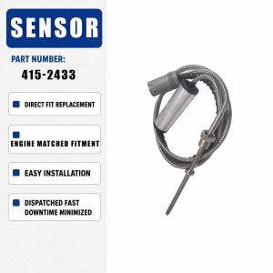 Temperature sensor 415-2433 For Caterpillar CAT 3512B 3512C Oil Generator Sets