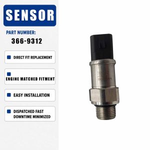 366-9312 Pressure sensor assembly For Caterpillar CAT 336D 330D 336D L 323D L