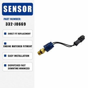 Pressure Sensor 332-J0669 332J0669 ForJCB 220 240 360 3CX 4CX