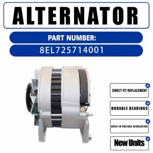 12V 55A Alternators 120489345 For JCB 2CX 3CX 406 410 412 415 540B Loader
