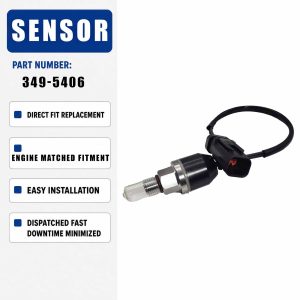349-5406 Pressure SensorFor Caterpillar CAT Excavator E320E E320D2 E312D2 E312D