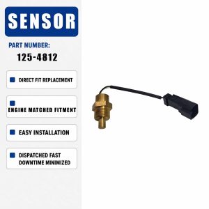 125-4812 2-pin temperature transmitter For Caterpillar CAT 320B S 320B N 320B L