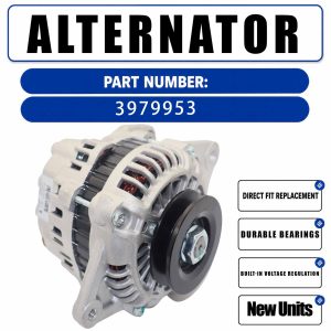 12V Alternator ALM8277UX For Caterpillar 906H2 907H2 908H2 Wheel Loaders