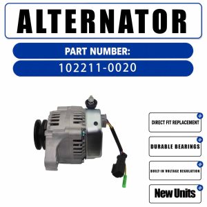 12V Alternators 102211-0020 For Yanmar 3TNM74F 4TNV88 Engine