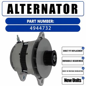 24V 95A Alternator 028341 For Caterpillar CAT 938G 3126 7.2L Dsl 1996-2003