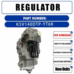 Regulator K5V140DTP-YT6K For Kawasaki Hydraulic Pump