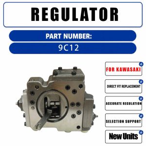 9C12 Regulator For K5V140DTP Kawasaki Hydraulic Pump