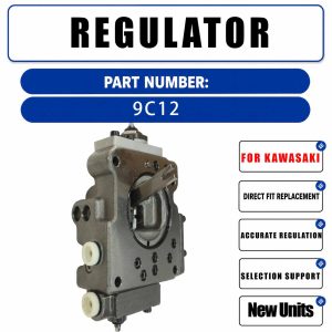 Regulator 9C12 For K5V140DTP Kawasaki Hydraulic Pump